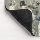 Die Entfernung der Armen von den Elendsvierteln Mousepad (Ecke)