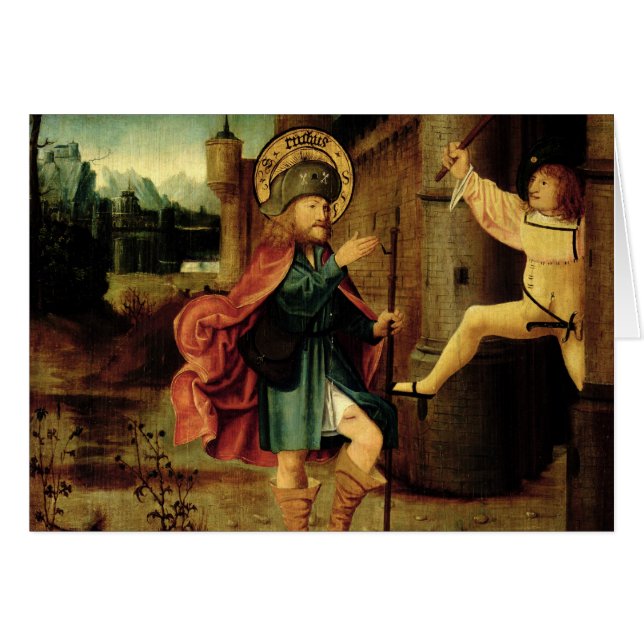 Die Entfernung des Heiligen Roch von Rom (Vorderseite (Horizontal))