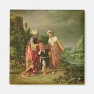 Die Entfernung von Hagar, 1612 Magnet
