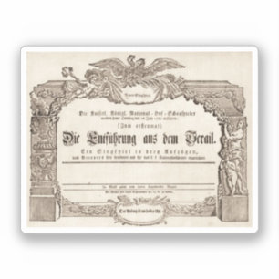 Die Entführung aus dem Serail (Mozart) Aufkleber