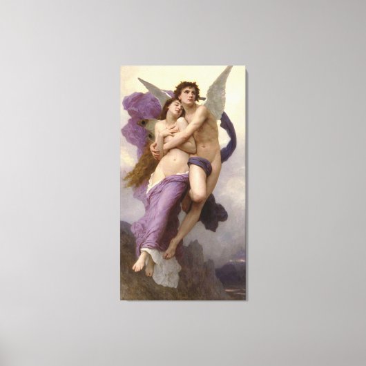 Die Entführung der Psyche (L'enlèvement de Psyché) Leinwanddruck (Vorderseite)