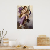 Die Entführung der Psyche (L'enlèvement de Psyché) Poster (Küche)