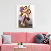 "Die Entführung der Psyche" von Bouguereau Leinwanddruck (Insitu (Wohnzimmer))