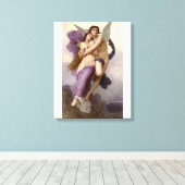 "Die Entführung der Psyche" von Bouguereau Leinwanddruck (Insitu (Holzboden))