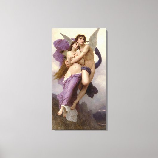"Die Entführung der Psyche" von Bouguereau Leinwanddruck (Vorderseite)
