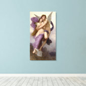 "Die Entführung der Psyche" von Bouguereau Leinwanddruck (Insitu (Holzboden))