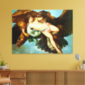 Die Entführung von Ganymede Fine Art Canvas Print Leinwanddruck (Insitu (Wohnzimmer))
