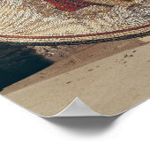 Die Entführung von Ganymede im 2. bis 3. Jahrhunde Poster (Ecke)