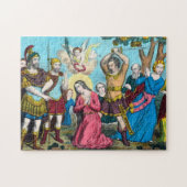 Die Enthauptung der hl. Philomena Puzzle (Horizontal)