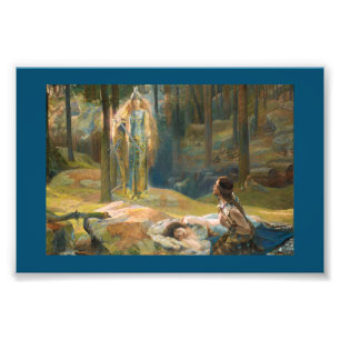 Die Enthüllung Brunhilde Fotodruck