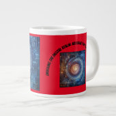 Die Enthüllung des digitalen Reiches Jumbo-Tasse (Vorderseite Rechts)