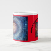 Die Enthüllung des digitalen Reiches Jumbo-Tasse (Vorderseite)