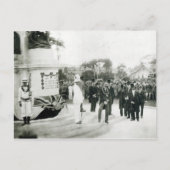 Die Enthüllung des Kriegsmahns Postkarte (Vorderseite)