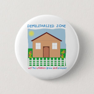 Die entmilitarisierte Zone des sicheren Hauses ret Button
