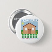 Die entmilitarisierte Zone des sicheren Hauses ret Button (Vorne & Hinten)