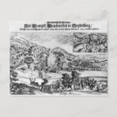 Die Entnahme und Zerstörung von Heidelberg durch Postkarte (Vorderseite)