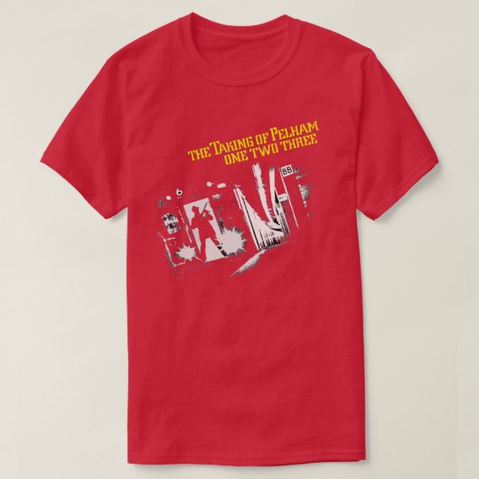 Die Entnahme von Pelham eine zwei drei 1970er Vint T-Shirt (Design vorne)