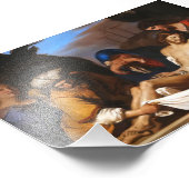 Die Entombation der religiösen Kunst Guercinos Fotodruck (Ecke)