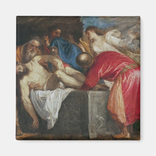 Die Entombierung Christi, 1559 Magnet (Vorne)