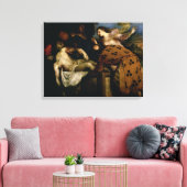 Die Entombierung Christi Leinwanddruck (Insitu (Wohnzimmer))