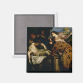 Die Entombierung Christi Magnet (Vorderseite/Rückseite)