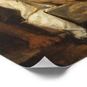 Die Entombierung Christi Poster (Ecke)