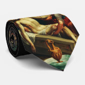 Die Entombierung von Juan Rodríguez Juarez Krawatte (Gerollt)