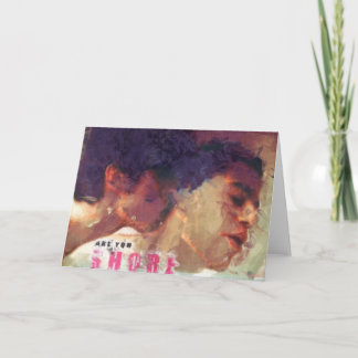 Die entscheidende Liebe Feiertagskarte