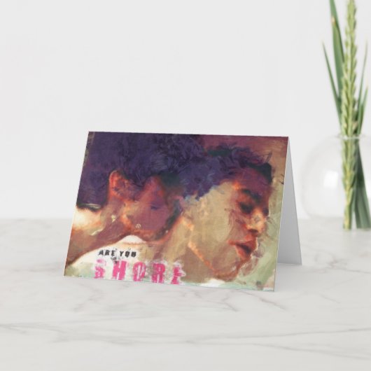 Die entscheidende Liebe Feiertagskarte (Vorderseite)