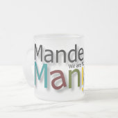 Die entscheidende mattierte Tasse (Vorderseite Links)