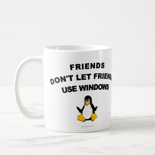 Die entscheidenden Tasse des Linux-Benutzers (Links)