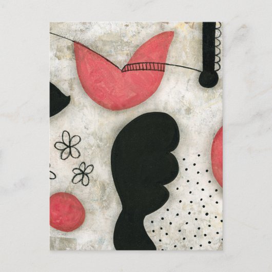 Die Entscheidungen, die Sie auf Postkarte treffen (Vorderseite)