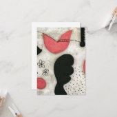 Die Entscheidungen, die Sie Grußkarte machen Karte (Vorderseite/Rückseite Beispiel)