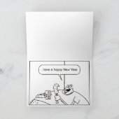 Die Entschließung Feiertagskarte (Innenseite)