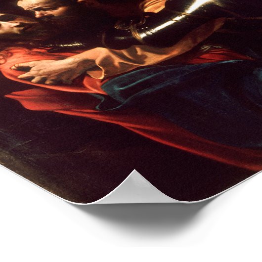 Die Entstehung Christi Poster (Ecke)