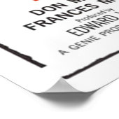 Die Entstehung der Humanoide Poster (Ecke)