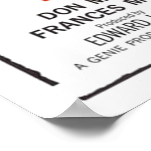 Die Entstehung der Humanoide Poster (Ecke)