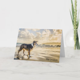 Die Entstehung von Leben und Hundebögen Karte