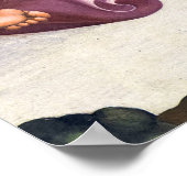 Die Entstehung von Sonne, Mond und Pflanze Poster (Ecke)