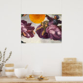 Die Entstehung von Sonne, Mond und Pflanze Poster (Küche)