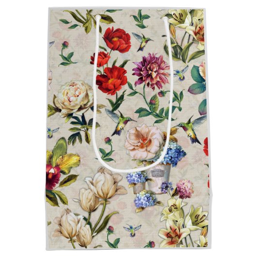 Die Entstehung von Wasserfarben aus der Viktoriani Mittlere Geschenktüte (Rückseite)