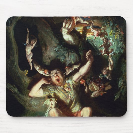 Die Enttäuschung der Unterseite Mousepad (Vorne)