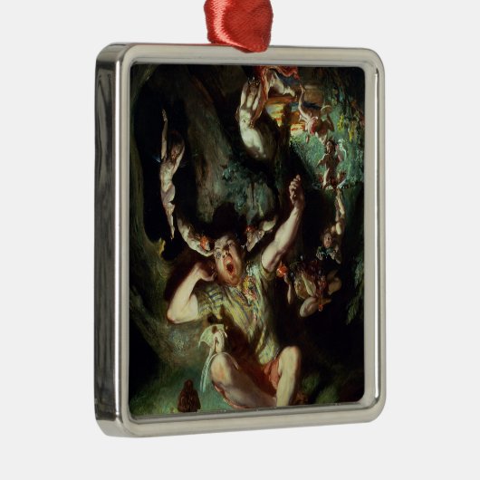 Die Enttäuschung der Unterseite Ornament Aus Metall (Rechts)