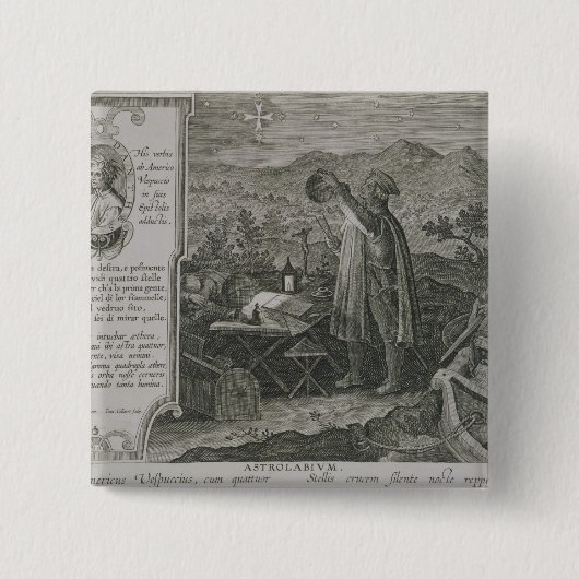 Die Entwicklung des Astrolabe des Seemannes Button (Vorderseite)