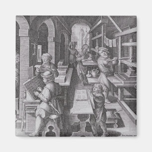 Die Entwicklung des Druckens Magnet