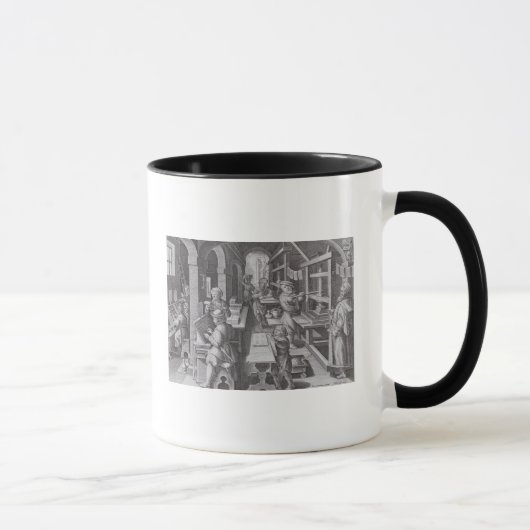 Die Entwicklung des Druckens Tasse (Rechts)
