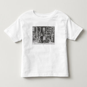 Die Entwicklung des Druckens, überziehen 5 'vom Kleinkind T-shirt