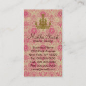 Die Entwurf ~ Visitenkarte (Rückseite)