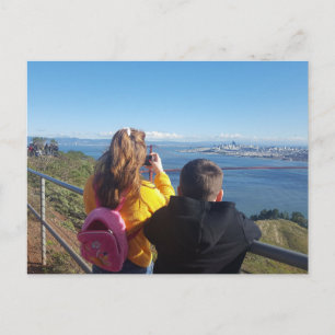 Die epische Aussicht einfangen Postkarte