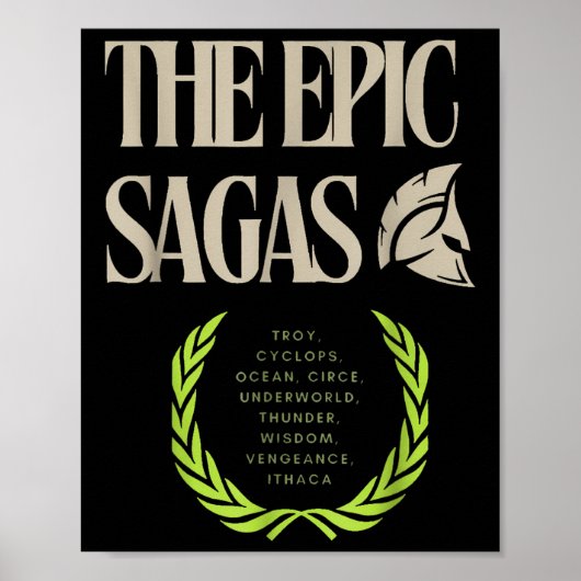 Die epischen Sagas Odysseus Musical Poster (Vorne)